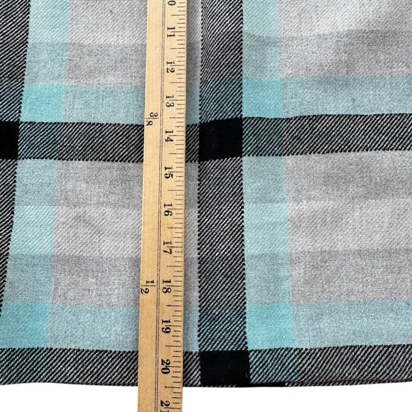 Talbots Skirt Wool Blend Women's Size 8 Plaid Lined Pencil Career Casual Zipper - Picture 11 of 11